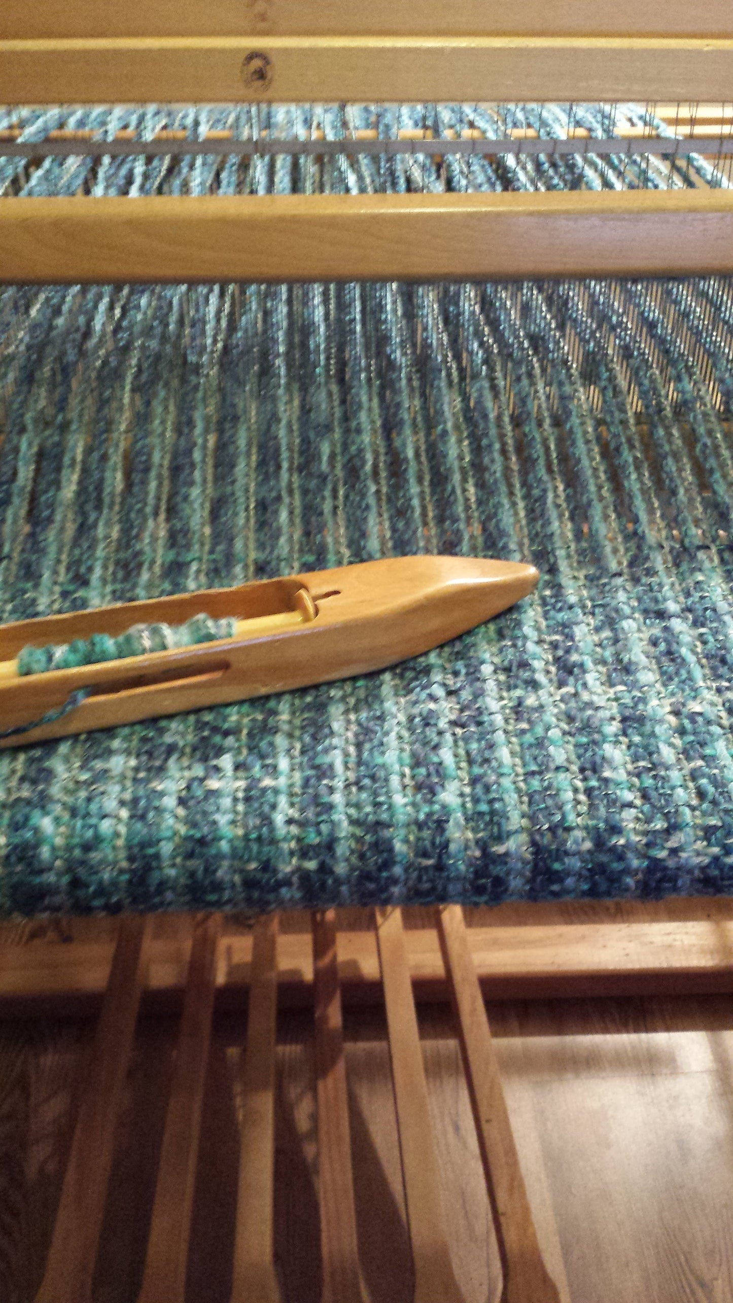 Beautiful lush handwoven Shawl