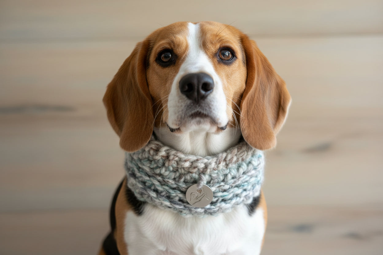Dog Snood hand crochet