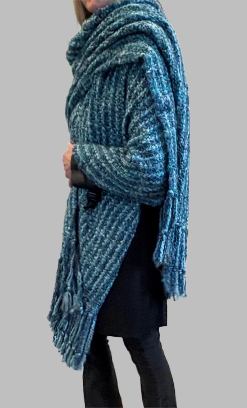 Beautiful lush handwoven Shawl