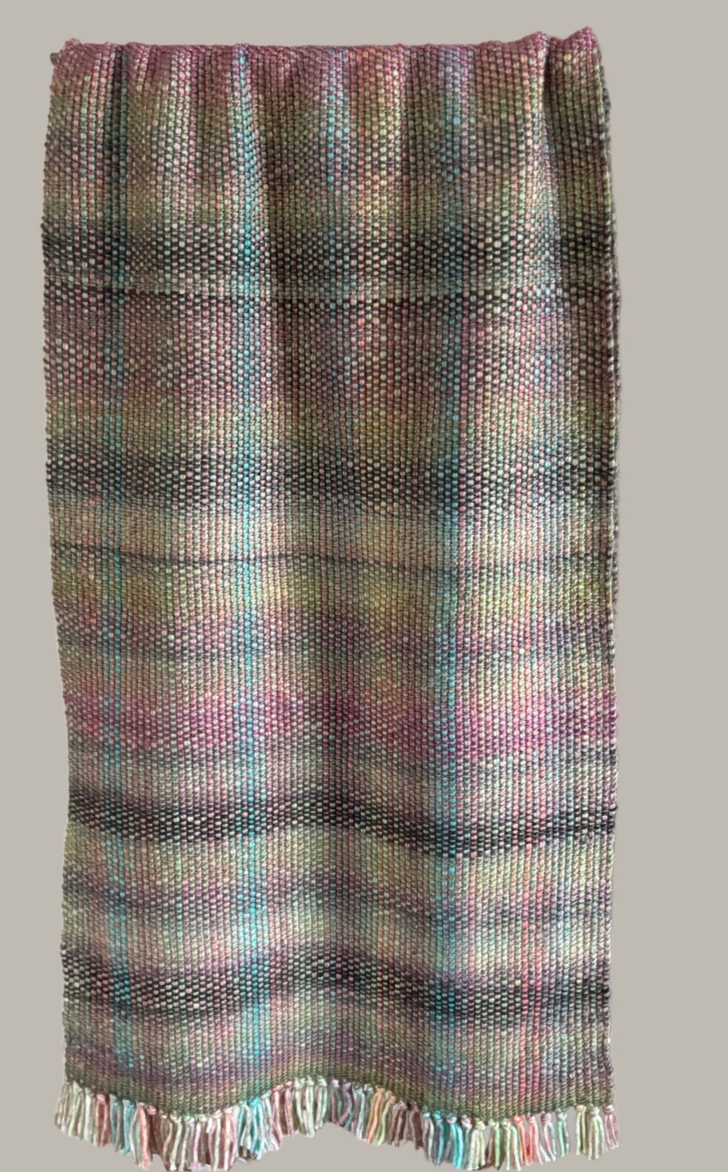 Rainbow coloured Shawl/Wrap