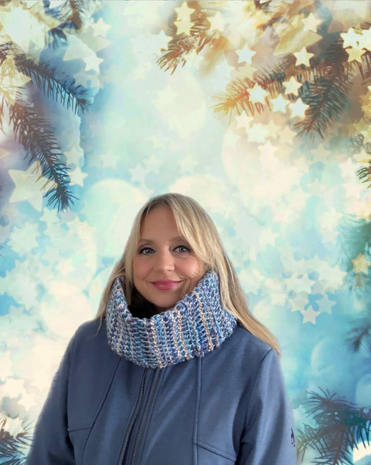 Handwoven Cowl Neck Scarf