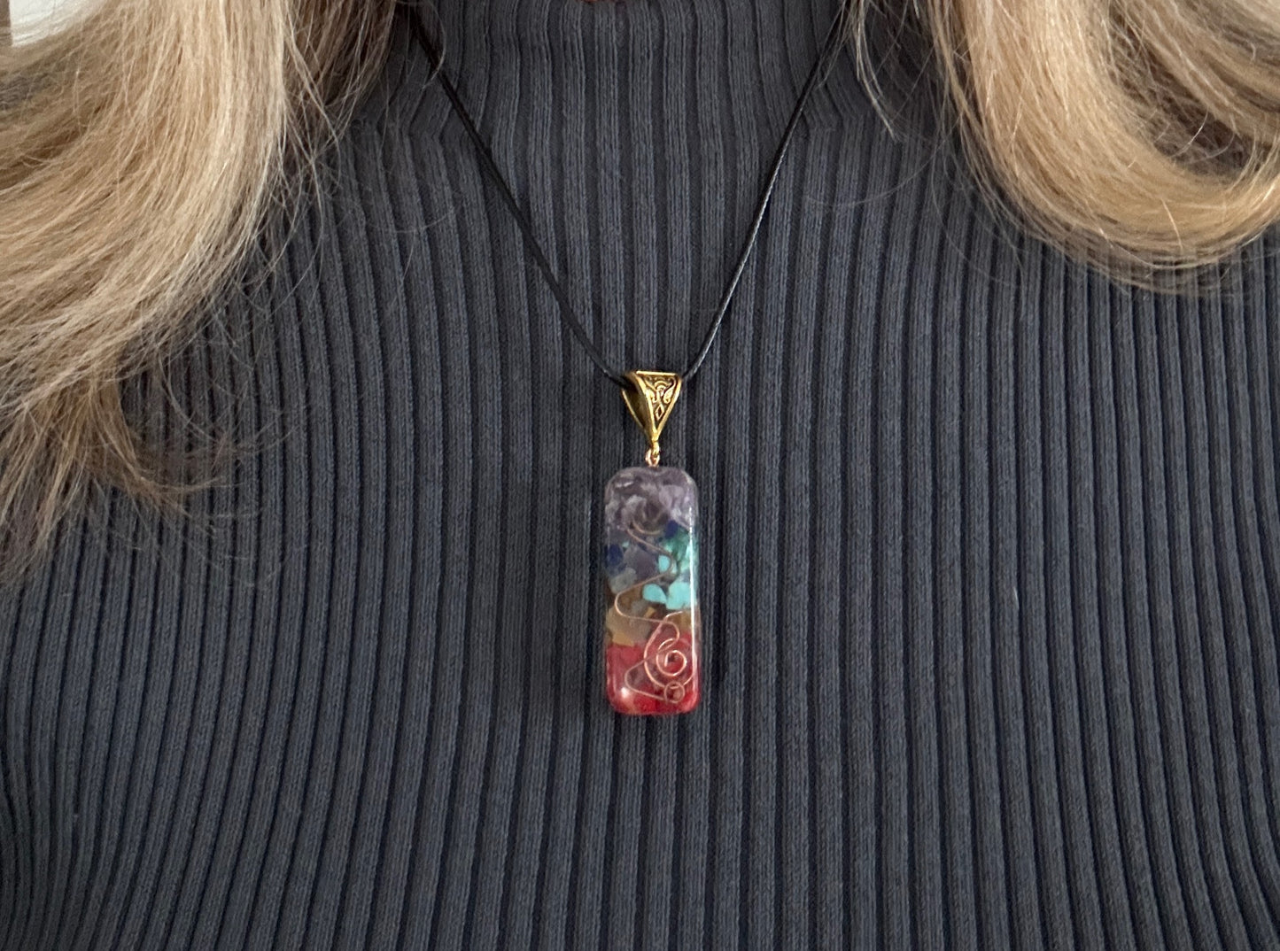Handmade 7 Chakra Stone Necklace