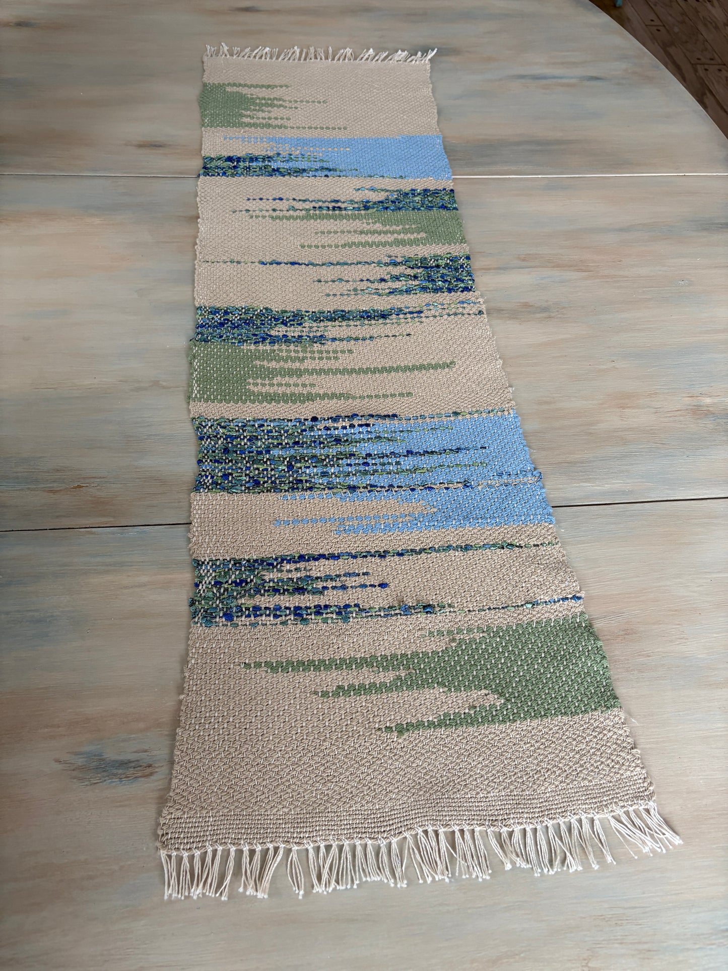 Handwoven Cotton Table Runner
