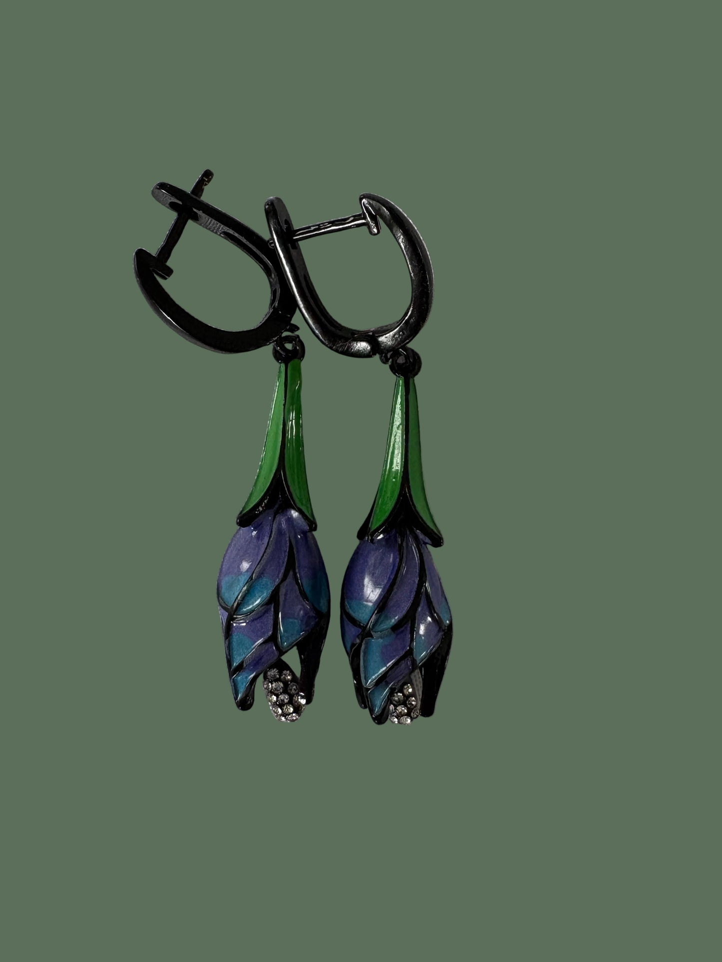 Lovely Bohemian Flower Drop Earrings For Ladies
