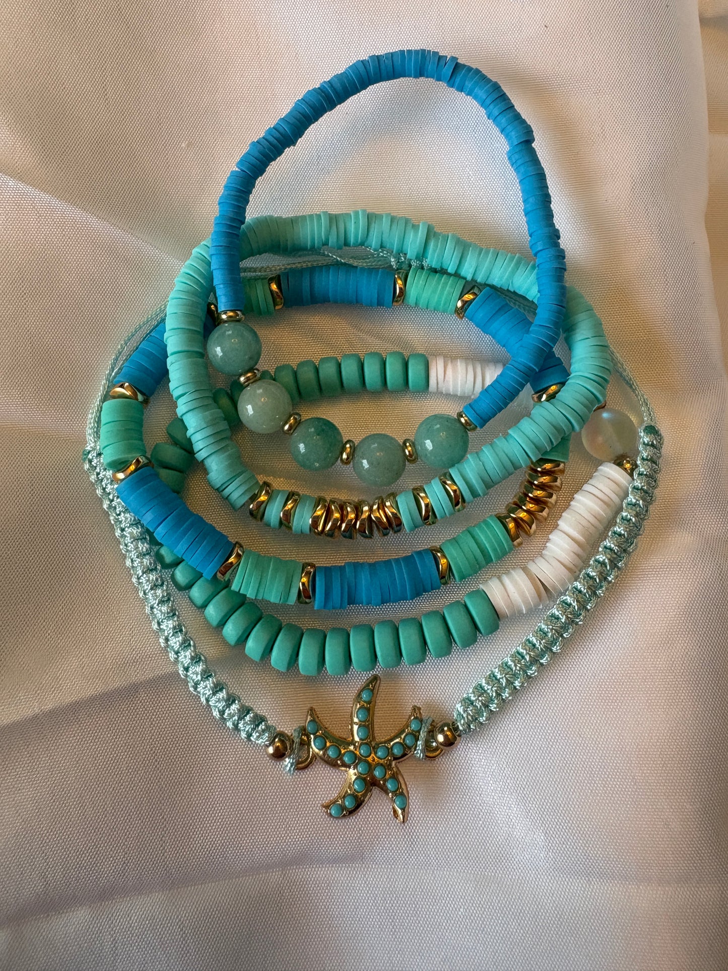 Boho Beach Starfish Bracelet