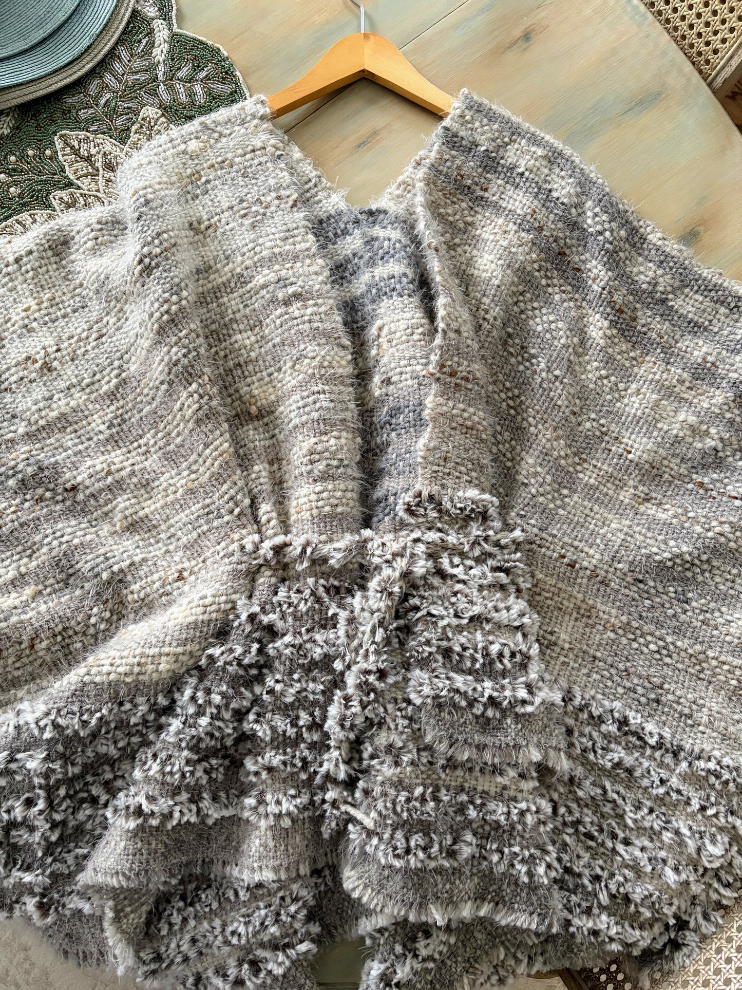 Beautiful one of a kind Butterfly Shawl