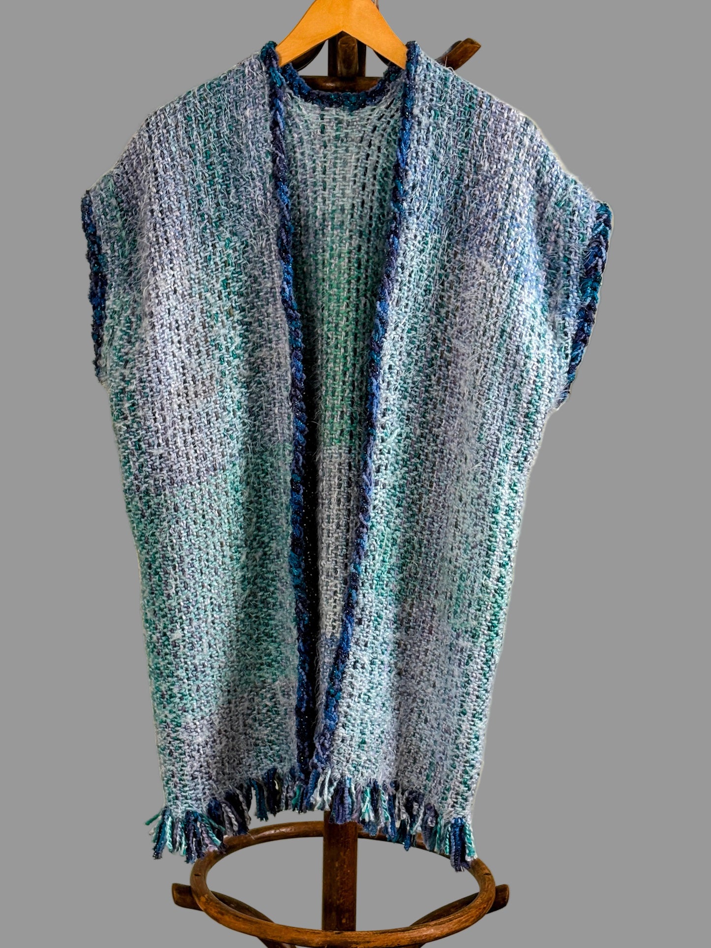Handwoven Mid Length Vest