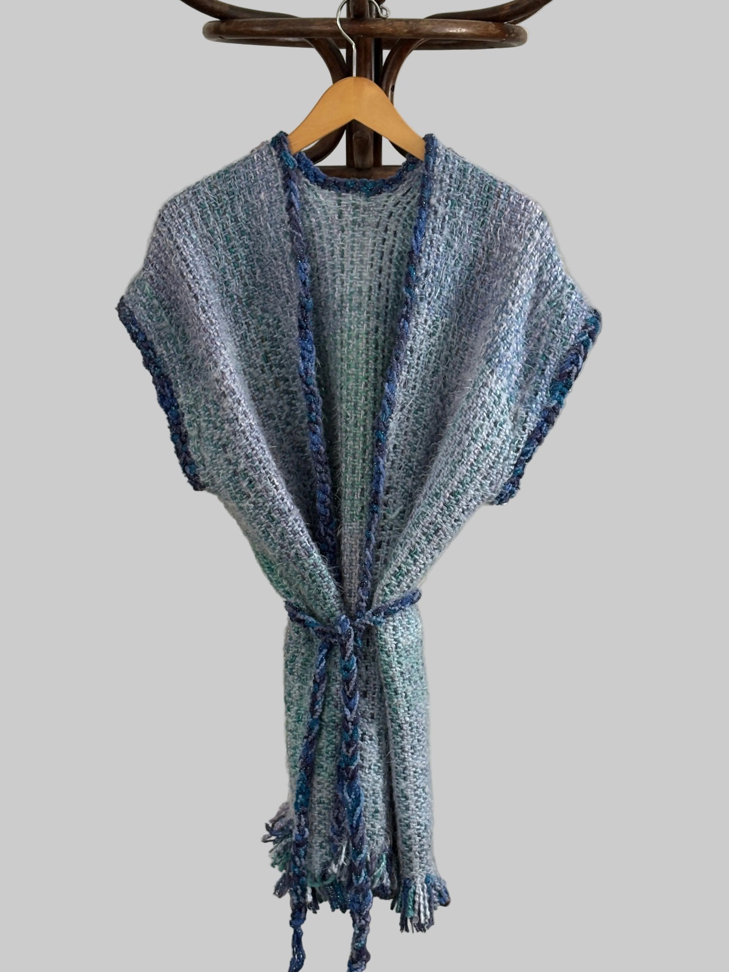 Handwoven Mid Length Vest