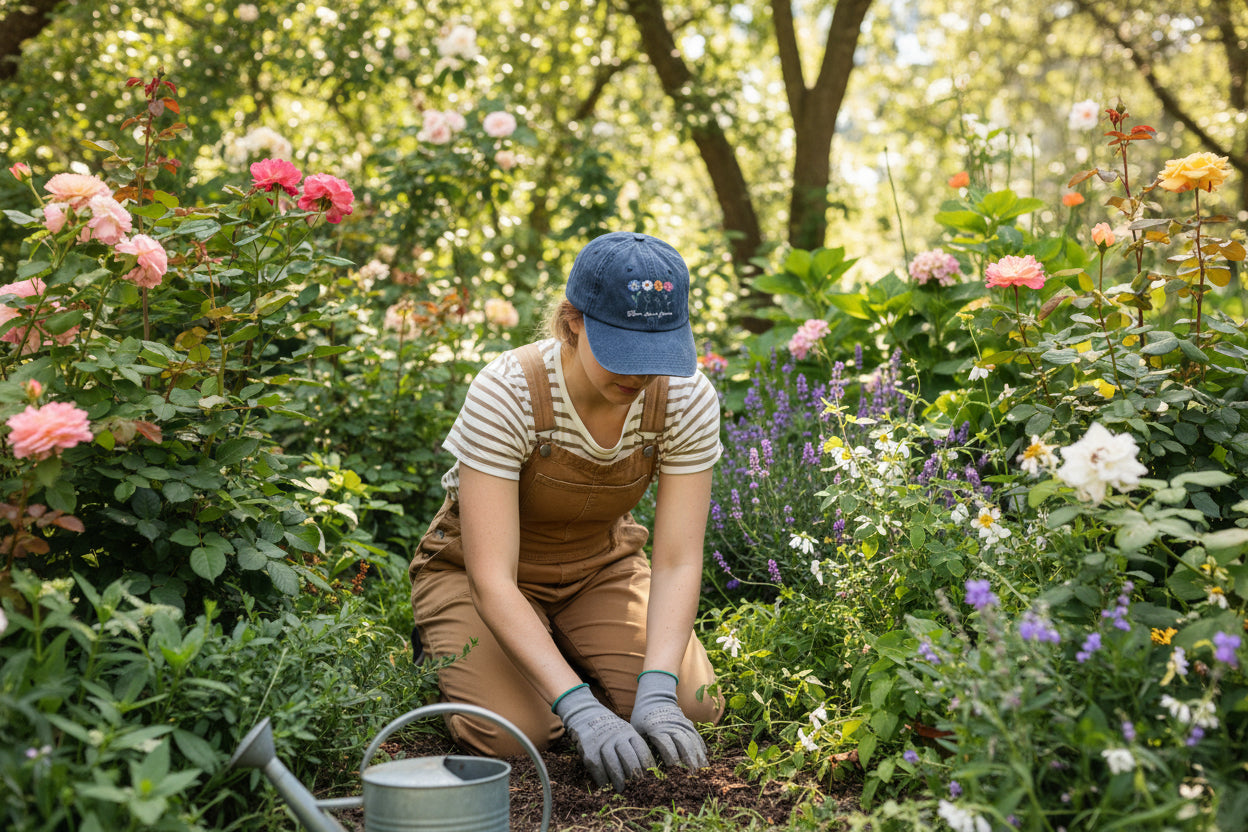 Baseball style Cap "Bloom like a flower"