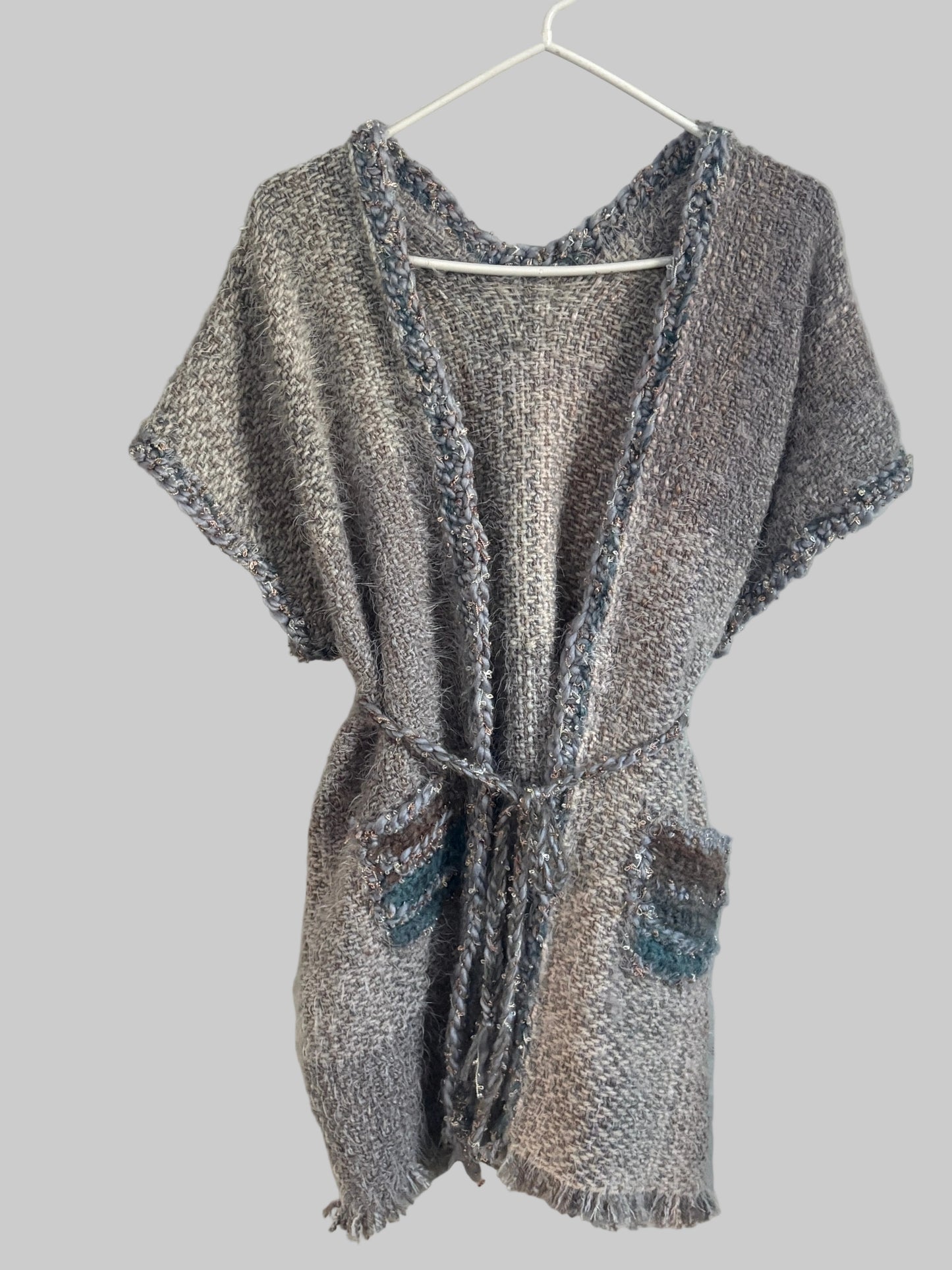 Handwoven Mid Length Vest