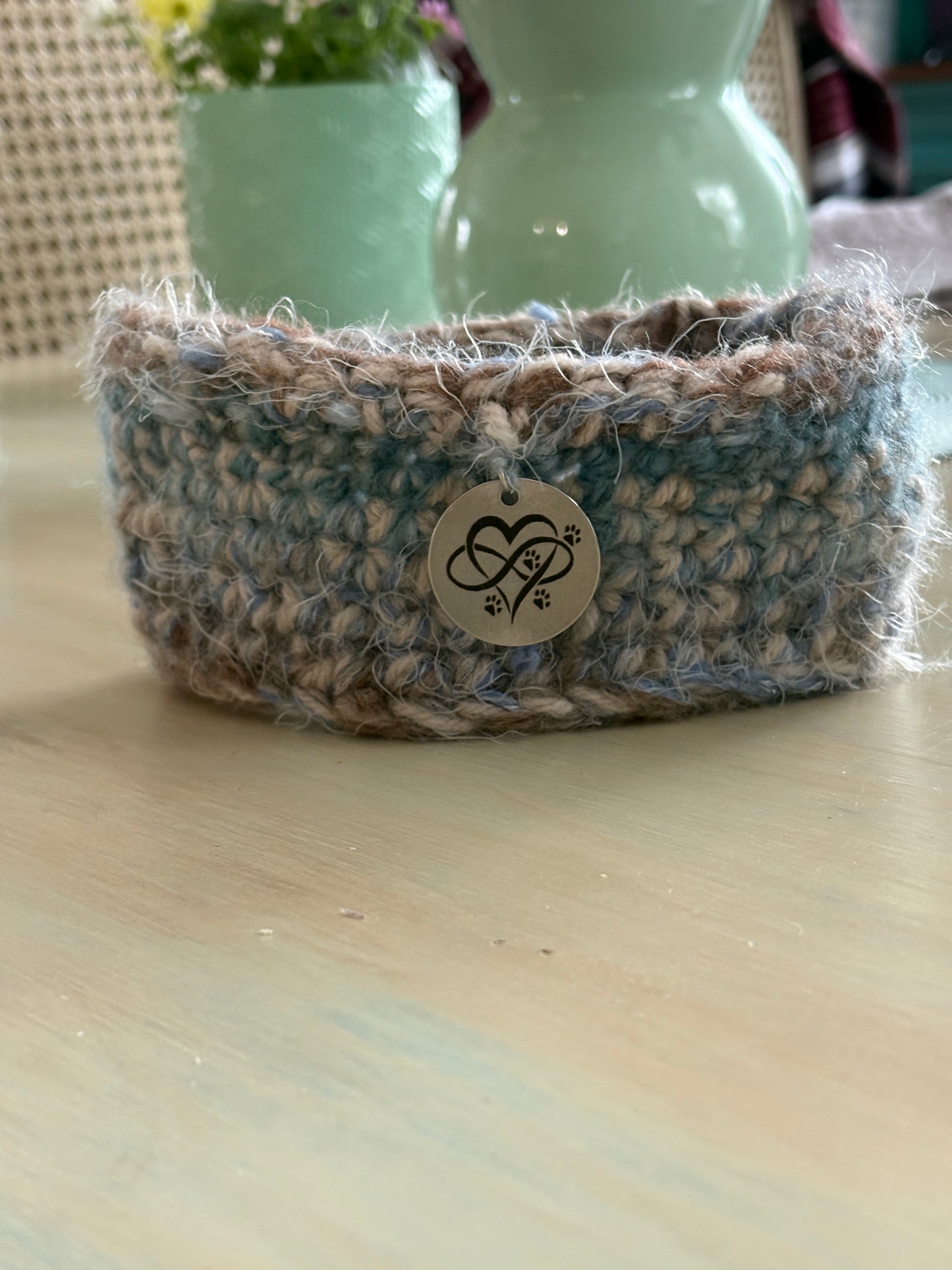 Dog Snood hand crocheted