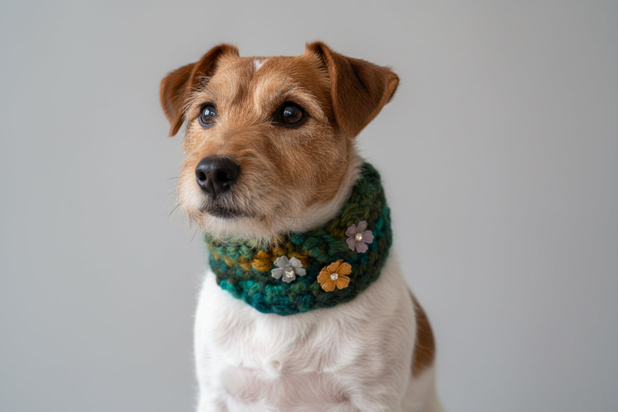 Dog Snood hand crochet