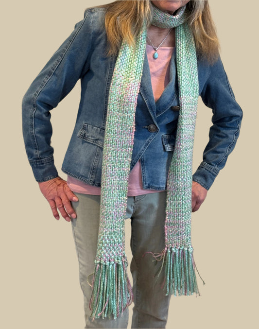 Spring shades skinny Scarf