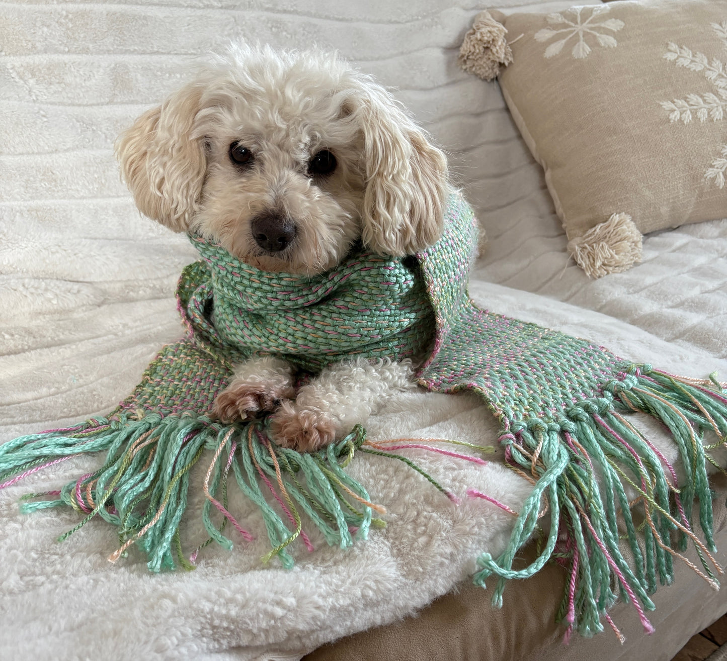 Spring shades skinny Scarf