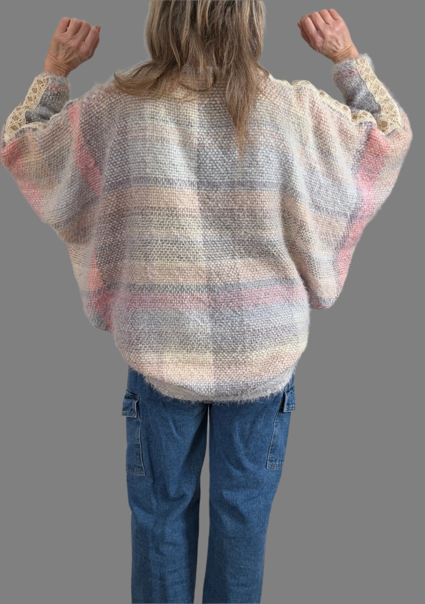 Handwoven One of a Kind Cocoon Shawl