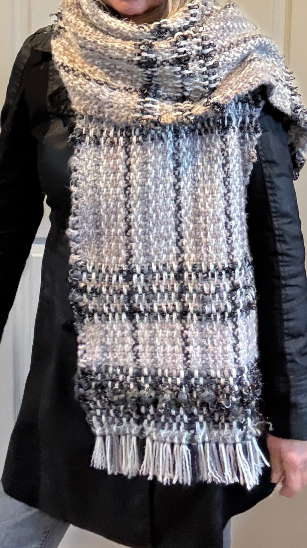 Scarf/Shawl handwoven and one of a kind